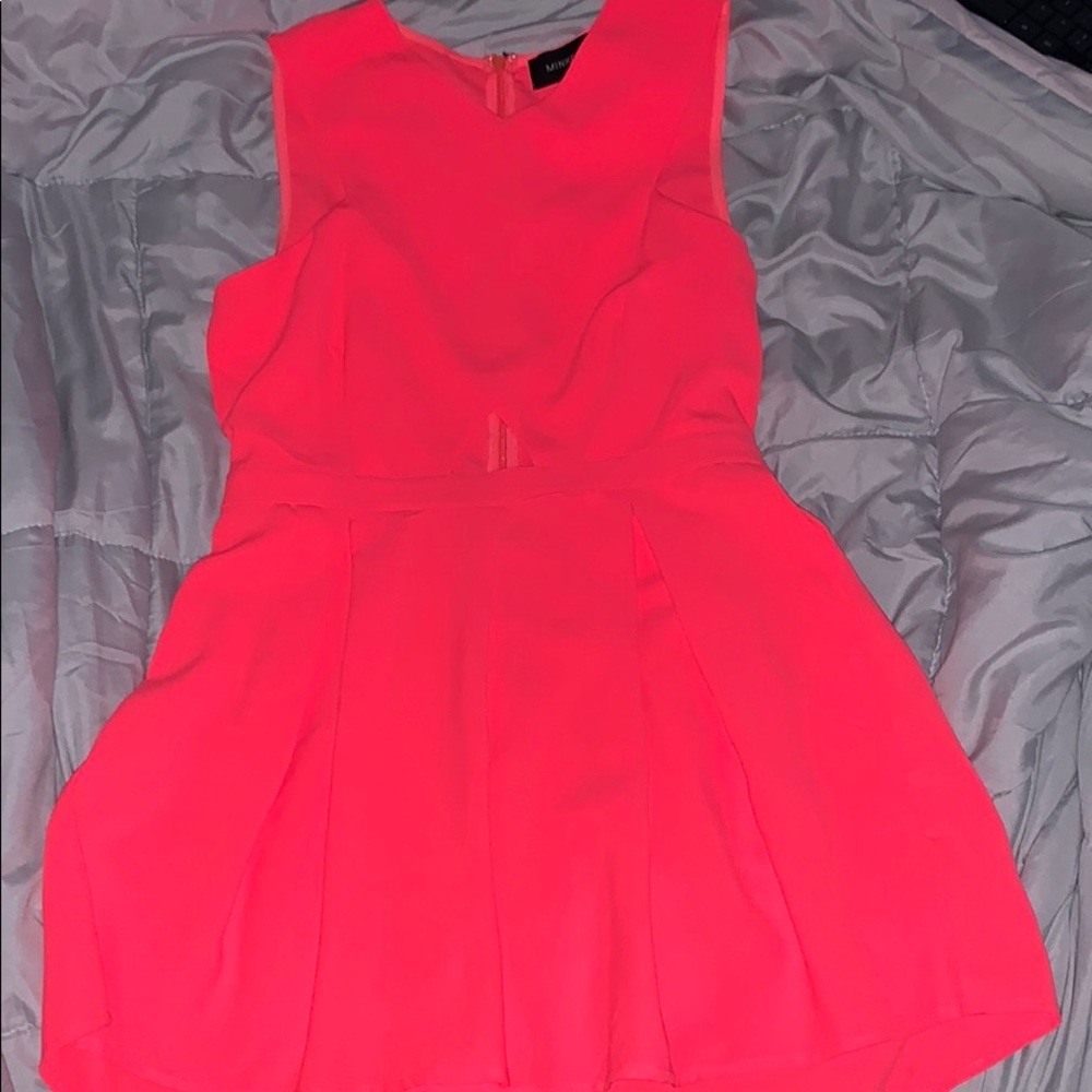 Bright Pink Romper